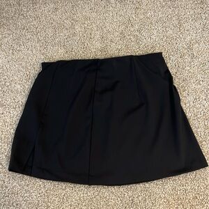 Mini black skirt